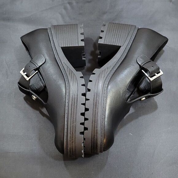 BRAND NEW GBG LOS ANGELES CHUNKY T BAR MARY JANE SHOES - Picture 6 of 16